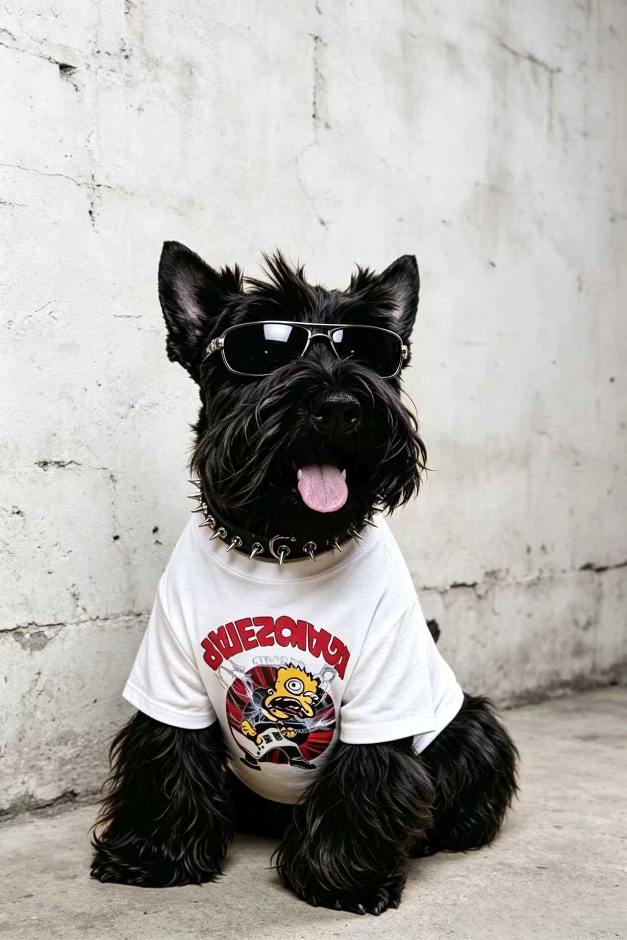 Rock & Roll White Matching Tee Set
