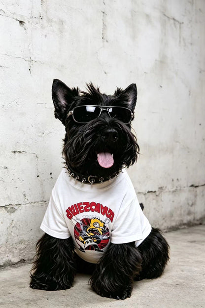 Rock & Roll White Matching Tee Set