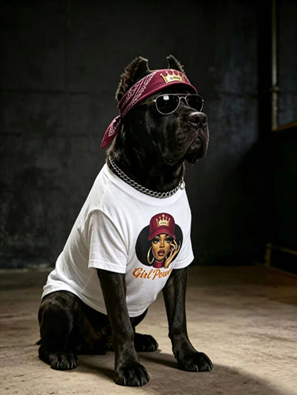 Girl Power Matching Owner & Dog T-Shirt Set