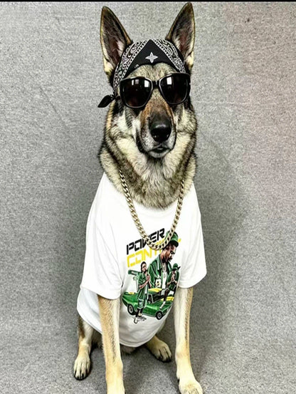 Retro Streetwear "Power Joint" Graphic Tee