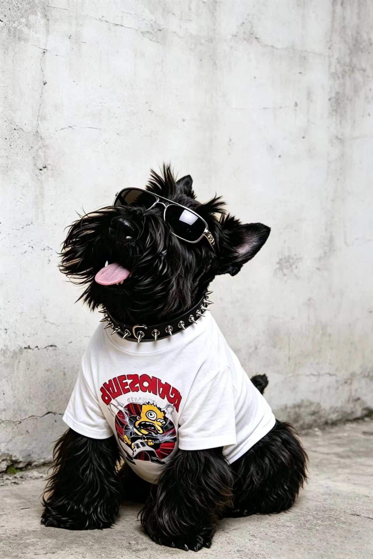 Rock & Roll White Matching Tee Set
