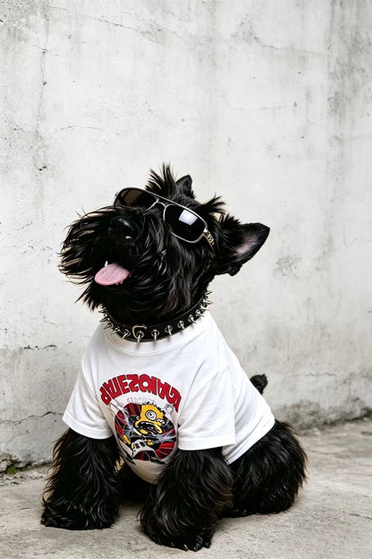 Rock & Roll White Matching Tee Set