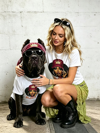 Girl Power Matching Owner & Dog T-Shirt Set