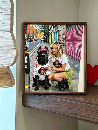 Girl Power Matching Owner & Dog T-Shirt Set