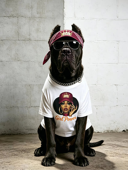 Girl Power Matching Owner & Dog T-Shirt Set